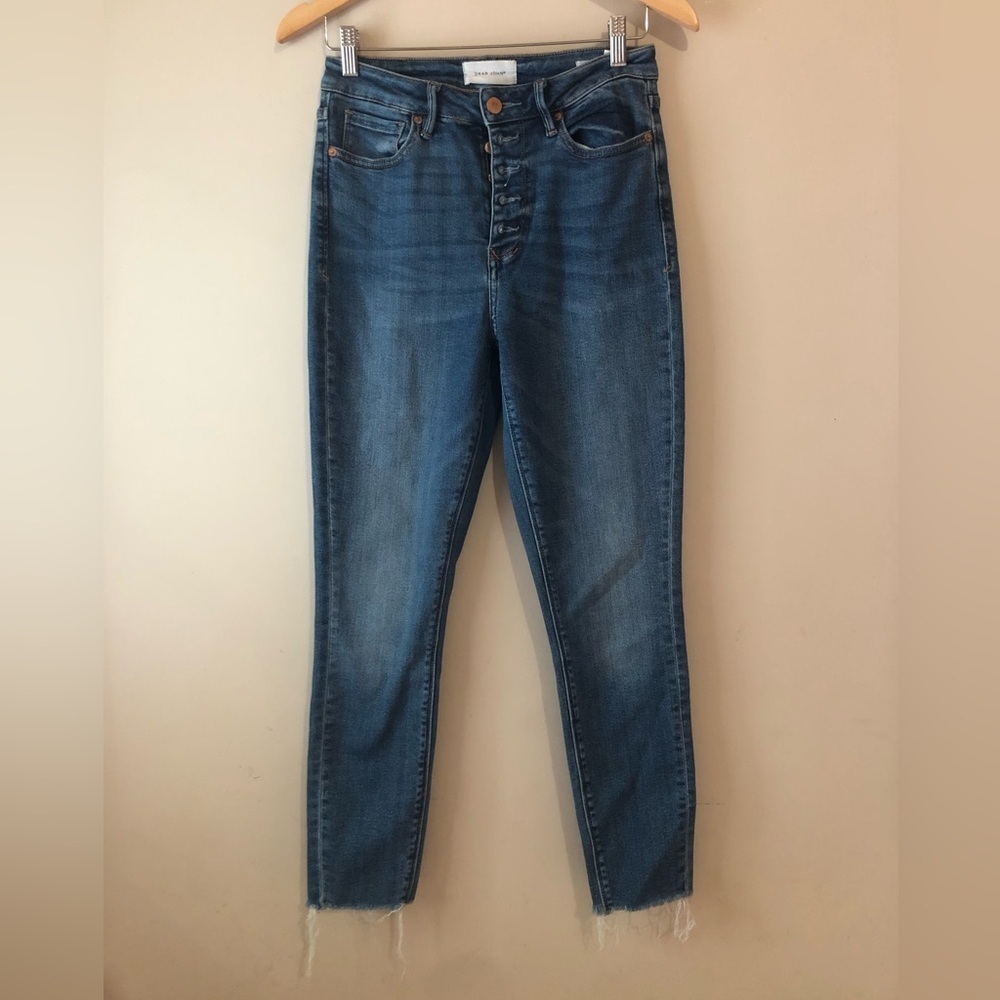 ✨ Dear John | Raw Edge Button Fly Jeans